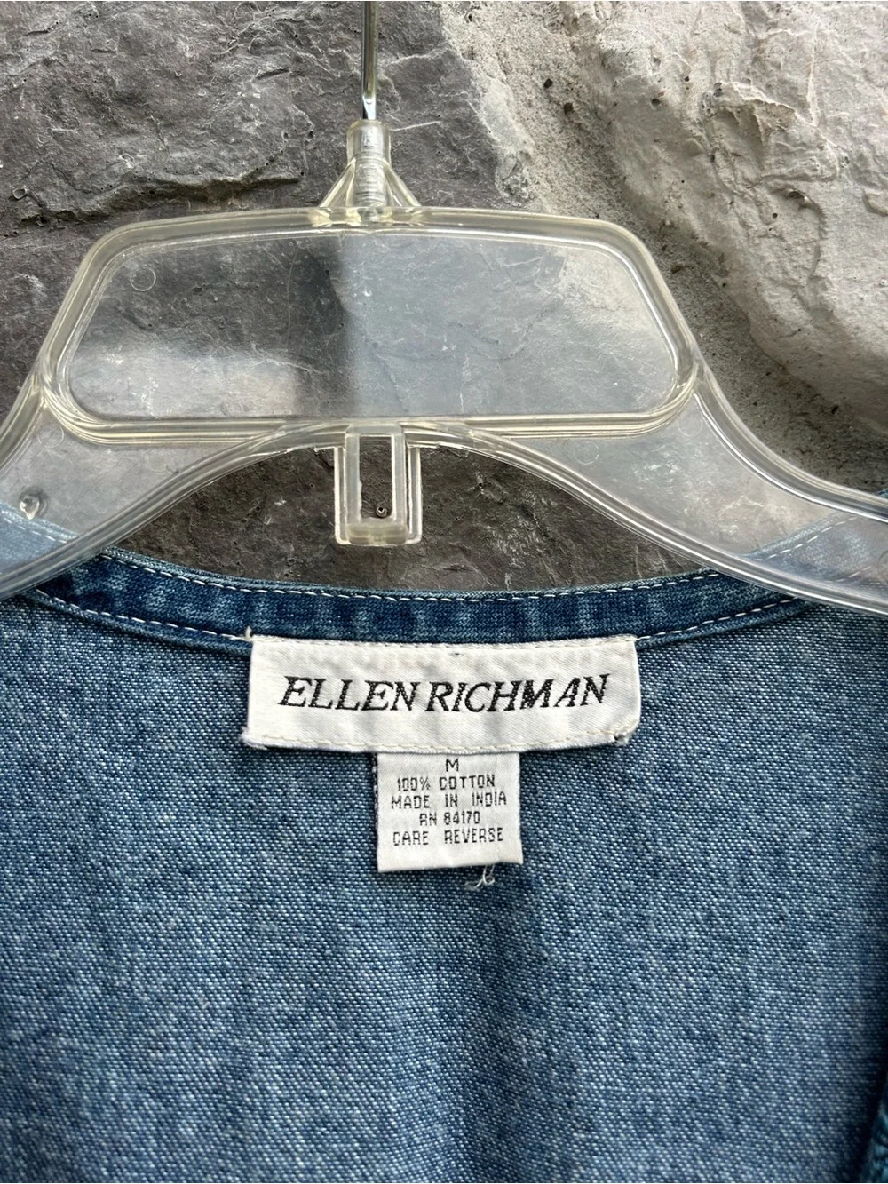 Vintage Embroidered Denim Vest Size M Women Stunning Cottagecore Statement Piece